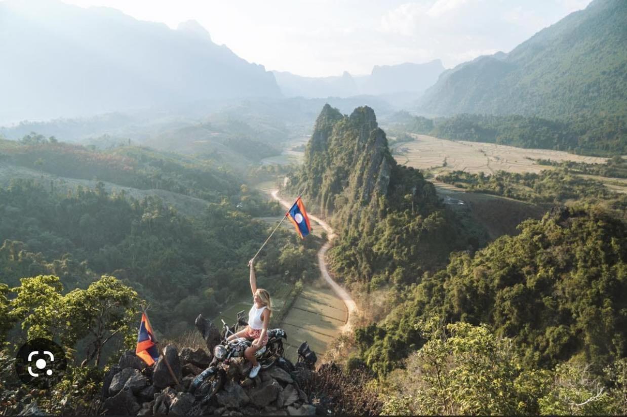 Vang Vieng Victory Hostel Zewnętrze zdjęcie